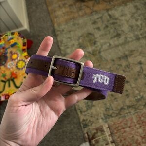 Jack Mason Brand Purple and Brown Kids Belt